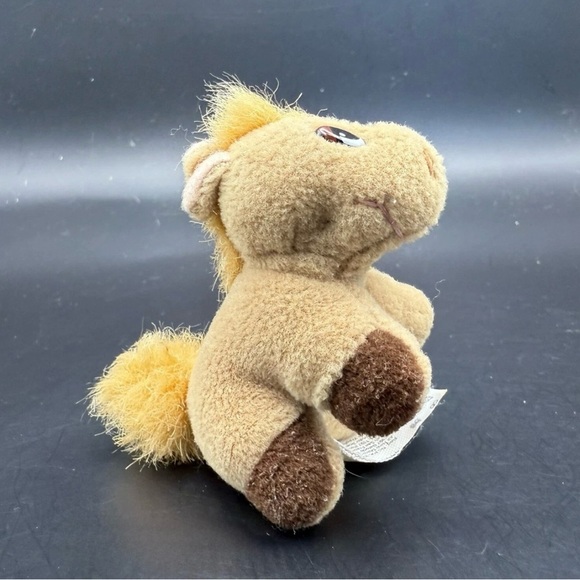 Vintage 1997 Galoob Pound Puppies Ponies 2.5" Mini Plush Baby Horse Pony - Picture 2 of 12